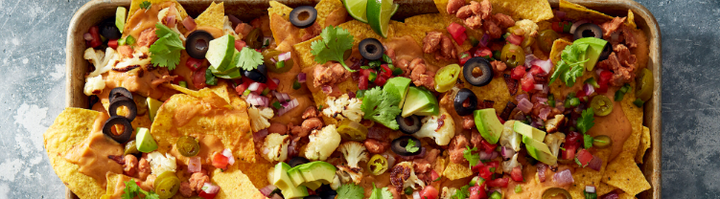 Unleash the Heat with Our Red Pepper Spread Nachos