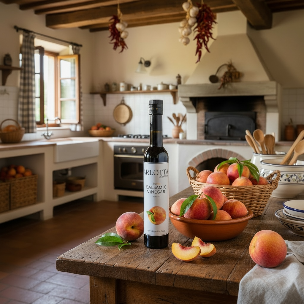 笑子　オイルA Peach Balsamic Vinegar – Arlotta Food Studio LLC
