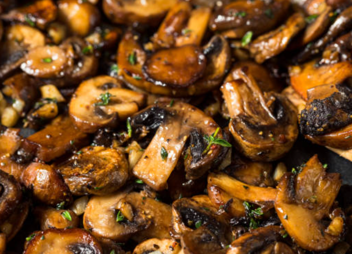 Sautéed Mushrooms with Fig Balsamic and Rosemary – Arlotta Food Studio LLC